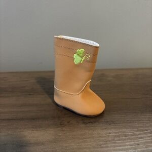 American Girl Retired True Spirit Meet Outfit Brown Replacement One Right Boot‎